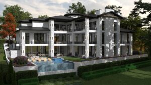 2023-38 The Bluffs Rear Elevation