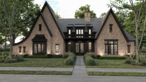 Front render
