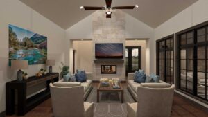 Great room rendering