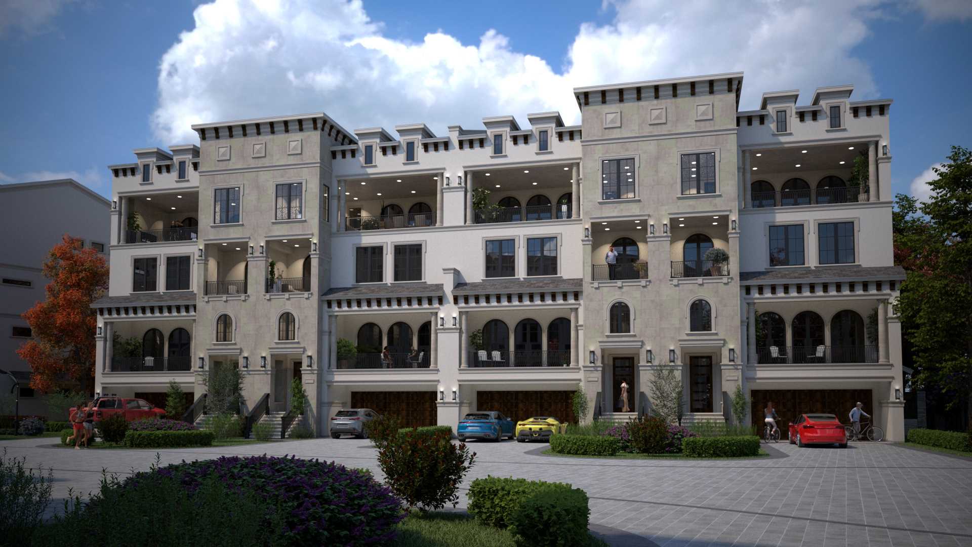 Southlake Brownstone Custom Luxury Home Design
