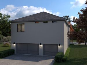 Render Plan 1C - Custom Home Design by Crest Residential Design