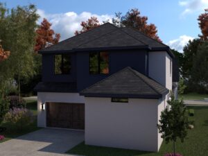 Render Plan 3B - Crest Residential Design