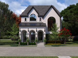 Render Plan 3C - Crest Residential Design