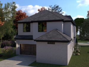 Render Plan 3C - Crest Residential Design