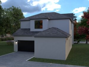 Render Plan 4B - Crest Residential Design