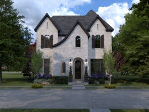 Render Plan 4C - Crest Residential Design