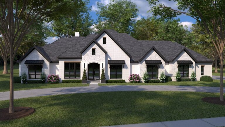 3D Render - All American 2024 - Custom Luxury Home Design by Crest Residential Design
