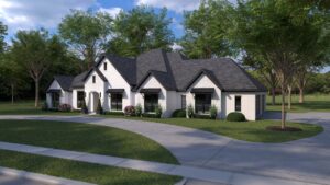 3D Render - All American 2024 - Custom Luxury Home Design by Crest Residential Design