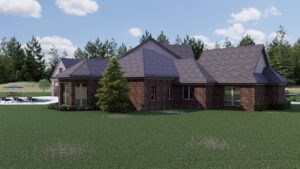 3D Rendering 2024 - Custom Home Design by Crest Residential Design