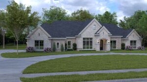 3D Rendering - Bliss 2024 - Custom Home Design by Crest Residential Design