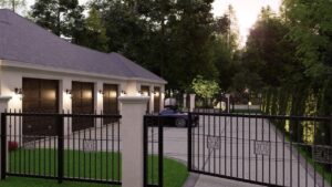 3D Renderings - Harrell-Lambert-Sunset - Custom Luxury Home Design by Crest Residential Design